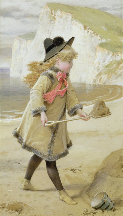 The Sand Castle by William Stephen Coleman